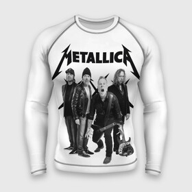 Мужской рашгард 3D с принтом Metallica в Санкт-Петербурге,  |  | heavy metal | metal | metallica | группы | метал | металлика | музыка | рок | трэш метал | хєви метал