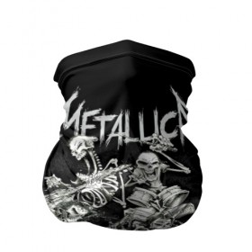 Бандана-труба 3D с принтом Metallica в Санкт-Петербурге, 100% полиэстер, ткань с особыми свойствами — Activecool | плотность 150‒180 г/м2; хорошо тянется, но сохраняет форму | heavy metal | metal | metallica | группы | метал | металлика | музыка | рок | трэш метал | хєви метал
