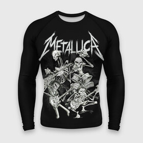 Мужской рашгард 3D с принтом Metallica в Санкт-Петербурге,  |  | heavy metal | metal | metallica | группы | метал | металлика | музыка | рок | трэш метал | хєви метал