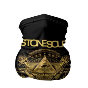 Бандана-труба 3D с принтом Stone Sour в Санкт-Петербурге, 100% полиэстер, ткань с особыми свойствами — Activecool | плотность 150‒180 г/м2; хорошо тянется, но сохраняет форму | metal | rock | slipknot | stone sour | альтернатива | группы | кори тейлор | метал | музыка | ню метал | рок