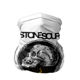 Бандана-труба 3D с принтом Stone Sour в Санкт-Петербурге, 100% полиэстер, ткань с особыми свойствами — Activecool | плотность 150‒180 г/м2; хорошо тянется, но сохраняет форму | metal | rock | slipknot | stone sour | альтернатива | группы | кори тейлор | метал | музыка | ню метал | рок