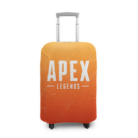 Чехол для чемодана 3D с принтом APEX LEGENDS в Санкт-Петербурге, 86% полиэфир, 14% спандекс | двустороннее нанесение принта, прорези для ручек и колес | apex | apex legends | battle | battle royal | titanfall | апекс | апекс легендс | батл рояль | битва | война | королевская битва