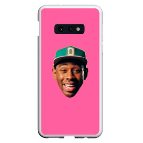 Чехол для Samsung S10E с принтом ASAP - TYLER THE CREATOR в Санкт-Петербурге, Силикон | Область печати: задняя сторона чехла, без боковых панелей | Тематика изображения на принте: aap | asap | asap rocky | awge | cherry bomb | ferg | hip hop | mob. golf | rap | rep | tyler the creator | vlone | worldwide | асап | банда | голф | музыка | роки | рэп | тайлер | хип хоп