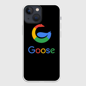 Чехол для iPhone 13 mini с принтом GOOSE в Санкт-Петербурге,  |  | android | google | gussi | андройд | гуси