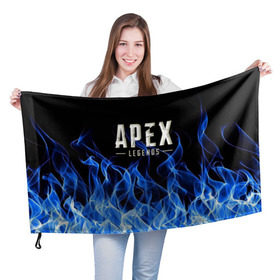 Флаг 3D с принтом APEX LEGENDS в Санкт-Петербурге, 100% полиэстер | плотность ткани — 95 г/м2, размер — 67 х 109 см. Принт наносится с одной стороны | apex | apex legends | апекс | апекс легенд | апекс легендс | бой | игра | компьютерная игра | королевская битва | лучшее | огонь | онлайн игра | пламя | популярное | хит | шутер