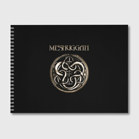 Альбом для рисования с принтом Meshuggah в Санкт-Петербурге, 100% бумага
 | матовая бумага, плотность 200 мг. | Тематика изображения на принте: djent | jens kidman | meshuggah | metal | грув метал | группы | метал | мешуга | музыка | рок