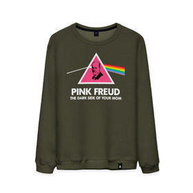Мужской свитшот хлопок с принтом Pink Freud в Санкт-Петербурге, 100% хлопок |  | pink freud | sigmund freud | зигмунд фрейд | фрейд