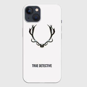 Чехол для iPhone 13 с принтом True Detective в Санкт-Петербурге,  |  | carcosa | true detective | каркоса | криминал | мистика | настоящий детектив | раст коул | религия | ритуал | рога | символ | эзотерика