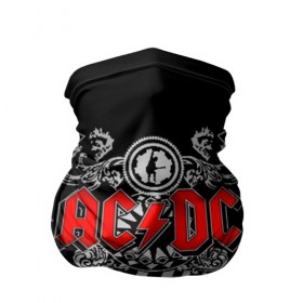 Бандана-труба 3D с принтом AC/DC в Санкт-Петербурге, 100% полиэстер, ткань с особыми свойствами — Activecool | плотность 150‒180 г/м2; хорошо тянется, но сохраняет форму | ac dc | acdc | группы | метал | музыка | рок | хард рок | эйси диси | эйсидиси