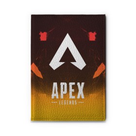 Обложка для автодокументов с принтом APEX LEGENDS в Санкт-Петербурге, натуральная кожа |  размер 19,9*13 см; внутри 4 больших “конверта” для документов и один маленький отдел — туда идеально встанут права | apex | apex legends | battle | battle royal | titanfall | апекс | апекс легендс | батл рояль | битва | война | королевская битва