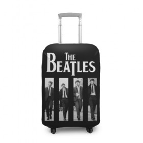Чехол для чемодана 3D с принтом The Beatles в Санкт-Петербурге, 86% полиэфир, 14% спандекс | двустороннее нанесение принта, прорези для ручек и колес | beatles | the beatles | битлз | битлс | битлы | группы | джон леннон | джордж харрисон | легенды | музыка | пол маккартни | ринго старр | рок