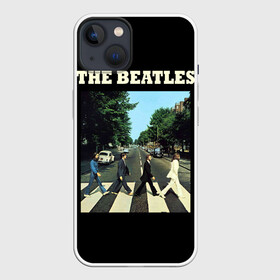 Чехол для iPhone 13 с принтом The Beatles в Санкт-Петербурге,  |  | beatles | the beatles | битлз | битлс | битлы | группы | джон леннон | джордж харрисон | легенды | музыка | пол маккартни | ринго старр | рок