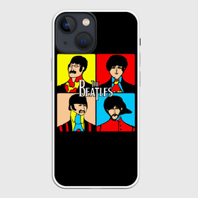 Чехол для iPhone 13 mini с принтом The Beatles в Санкт-Петербурге,  |  | beatles | the beatles | битлз | битлс | битлы | группы | джон леннон | джордж харрисон | легенды | музыка | пол маккартни | ринго старр | рок