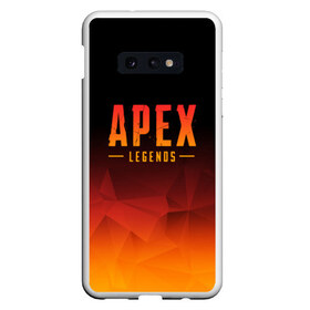 Чехол для Samsung S10E с принтом APEX LEGENDS в Санкт-Петербурге, Силикон | Область печати: задняя сторона чехла, без боковых панелей | apex | apex legends | battle | battle royal | bloodhound | titanfall | wraith | апекс | апекс легендс | батл рояль | битва | война | королевская битва