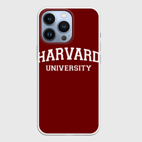 Чехол для iPhone 13 Pro с принтом Harvard University_девиз в Санкт-Петербурге,  |  | Тематика изображения на принте: harvard university | usa | америка | вуз | гарвард | колледж | образование | студенты | сша | университет | школа