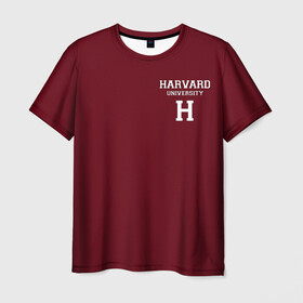 Мужская футболка 3D с принтом Harvard University в Санкт-Петербурге, 100% полиэфир | прямой крой, круглый вырез горловины, длина до линии бедер | harvard university | usa | америка | вуз | гарвард | колледж | образование | студенты | сша | университет | школа