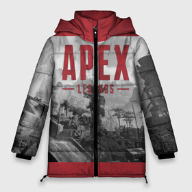 Женская зимняя куртка 3D с принтом APEX LEGENDS (2 стороны) в Санкт-Петербурге, верх — 100% полиэстер; подкладка — 100% полиэстер; утеплитель — 100% полиэстер | длина ниже бедра, силуэт Оверсайз. Есть воротник-стойка, отстегивающийся капюшон и ветрозащитная планка. 

Боковые карманы с листочкой на кнопках и внутренний карман на молнии | apex | legend | legends | titanfall | апекс | арех | бангалор | бладхаунд | верхушки | гибралтар | каустик | лайфлайн | легенда | легенды | ледженд | леджендс | мираж | орех | рэйф | титанфол