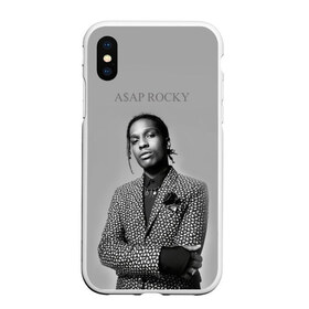 Чехол для iPhone XS Max матовый с принтом ASAP ROCKY в Санкт-Петербурге, Силикон | Область печати: задняя сторона чехла, без боковых панелей | aap | asap | mob | rap | rocky | testing | альбом | американский | асап | банда | моб | раким | реп | роки | рэп | рэпер | тестинг | эйсап | эсап