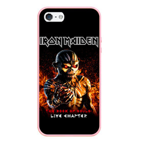 Чехол для iPhone 5/5S матовый с принтом Iron Maiden в Санкт-Петербурге, Силикон | Область печати: задняя сторона чехла, без боковых панелей | heavy metal | iron maiden | metal | айрон мейден | группы | метал | музыка | рок | хеви метал