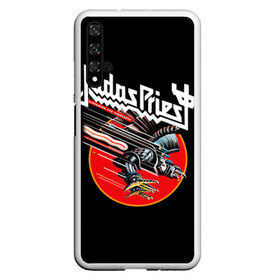 Чехол для Honor 20 с принтом Judas Priest в Санкт-Петербурге, Силикон | Область печати: задняя сторона чехла, без боковых панелей | Тематика изображения на принте: judas priest | metal | rock | группы | метал | музыка | рок | хард рок | хэви метал