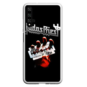 Чехол для Honor 20 с принтом Judas Priest в Санкт-Петербурге, Силикон | Область печати: задняя сторона чехла, без боковых панелей | Тематика изображения на принте: judas priest | metal | rock | группы | метал | музыка | рок | хард рок | хэви метал