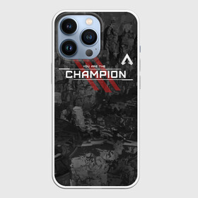 Чехол для iPhone 13 Pro с принтом You Are The Champion в Санкт-Петербурге,  |  | apex | apexlegends | battle | fall | legends | royale | titan | titanfall | апекс | битва | игра | игры | королевская | легенд | легендс | легенды | лого | меха | мехи | онлайн | роботы | символ | титанфол | шутер