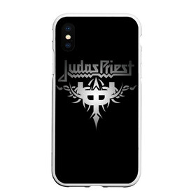 Чехол для iPhone XS Max матовый с принтом Judas Priest в Санкт-Петербурге, Силикон | Область печати: задняя сторона чехла, без боковых панелей | judas priest | metal | rock | группы | метал | музыка | рок | хард рок | хэви метал