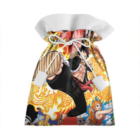 Подарочный 3D мешок с принтом One Piece в Санкт-Петербурге, 100% полиэстер | Размер: 29*39 см | anime | asian | asiatic | big | cat | crow | giant | hat | huge | japonese | karasu | kyojin | manga | neko | one piece | oppai | oriental | power | powerful | tophat | weapon | woma | аниме | манга | япония