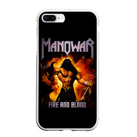 Чехол для iPhone 7Plus/8 Plus матовый с принтом Manowar в Санкт-Петербурге, Силикон | Область печати: задняя сторона чехла, без боковых панелей | Тематика изображения на принте: heavy metal | manowar | power metal | группы | метал | музыка | пауэр метал | рок | хеви метал