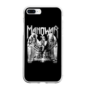 Чехол для iPhone 7Plus/8 Plus матовый с принтом Manowar в Санкт-Петербурге, Силикон | Область печати: задняя сторона чехла, без боковых панелей | heavy metal | manowar | power metal | группы | метал | музыка | пауэр метал | рок | хеви метал