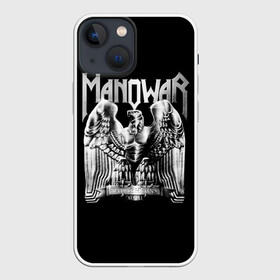 Чехол для iPhone 13 mini с принтом Manowar в Санкт-Петербурге,  |  | heavy metal | manowar | power metal | группы | метал | музыка | пауэр метал | рок | хеви метал