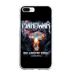 Чехол для iPhone 7Plus/8 Plus матовый с принтом Manowar в Санкт-Петербурге, Силикон | Область печати: задняя сторона чехла, без боковых панелей | heavy metal | manowar | power metal | группы | метал | музыка | пауэр метал | рок | хеви метал