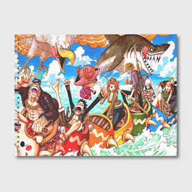 Альбом для рисования с принтом One Piece в Санкт-Петербурге, 100% бумага
 | матовая бумага, плотность 200 мг. | Тематика изображения на принте: anime | asian | asiatic | big | cat | crow | giant | hat | huge | japonese | karasu | kyojin | manga | neko | one piece | oppai | oriental | power | powerful | tophat | weapon | woma | аниме | манга | япония