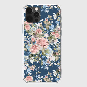 Чехол для iPhone 12 Pro Max с принтом Розовые розы в Санкт-Петербурге, Силикон |  | bouquet | fashion | flora | flowers | illustra | nature | ornament | patterns | petals | pink | roses | style | youth | букет | графика | иллюстрация | картинка | лепестки | мода | молодежная | орнамент | природа | рисунок | розовые | розы | синий