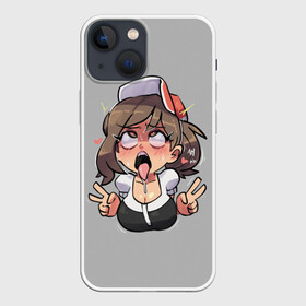 Чехол для iPhone 13 mini с принтом Миленькое АХЕГАО в Санкт-Петербурге,  |  | ahegao | anime | manga | аниме | ахегао | манга