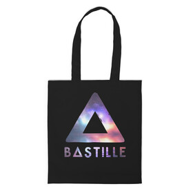 Шоппер 3D с принтом Bastille в Санкт-Петербурге, 100% полиэстер | Плотность: 200 г/м2; Размер: 34×35 см; Высота лямок: 30 см | bad blood | bastille | wild world | группы | дэн смит | инди | музыка | поп