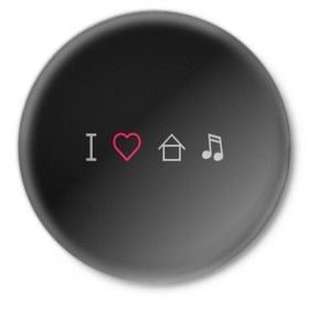 Значок с принтом Музыка Спасет Мир Любовь в Санкт-Петербурге,  металл | круглая форма, металлическая застежка в виде булавки | быть | дом | любимым | любить | люблю | мир | музыка | спасет