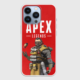 Чехол для iPhone 13 Pro с принтом CAUSTIC APEX LEGENDS в Санкт-Петербурге,  |  | apex | caustic | legend | legends | titanfall | апекс | арех | бангалор | бладхаунд | гибралтар | каустик | лайфлайн | ледженд | леджендс | мираж | орех | рэйф