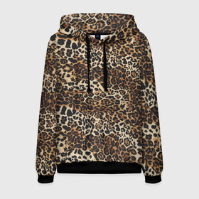 Мужская толстовка 3D с принтом Леопард в Санкт-Петербурге, 100% полиэстер | двухслойный капюшон со шнурком для регулировки, мягкие манжеты на рукавах и по низу толстовки, спереди карман-кенгуру с мягким внутренним слоем. | camouflage | cat | disguise | fashion | illustration | jungle | leopard | predator | skin | spots | style | wild | youth | графика | джунгли | дикий | иллюстрация | камуфляж | картинка | кошка | леопард | маскировка | мода | молодежная | пятна | рисунок |