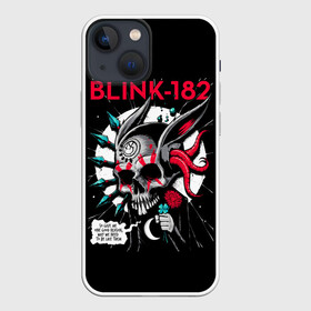 Чехол для iPhone 13 mini с принтом Blink 182 в Санкт-Петербурге,  |  | punk | группы | кролик | музыка | панк