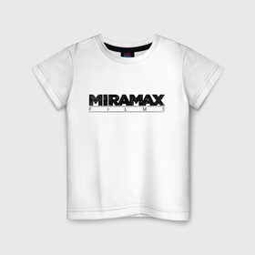 Детская футболка хлопок с принтом MIRAMAX FILM в Санкт-Петербурге, 100% хлопок | круглый вырез горловины, полуприлегающий силуэт, длина до линии бедер | miramax film | киностудия | мирамакс | тарантино