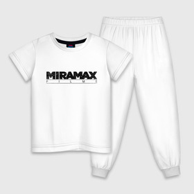 Детская пижама хлопок с принтом MIRAMAX FILM в Санкт-Петербурге, 100% хлопок |  брюки и футболка прямого кроя, без карманов, на брюках мягкая резинка на поясе и по низу штанин
 | miramax film | киностудия | мирамакс | тарантино