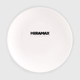 Тарелка с принтом MIRAMAX FILM в Санкт-Петербурге, фарфор | диаметр - 210 мм
диаметр для нанесения принта - 120 мм | Тематика изображения на принте: miramax film | киностудия | мирамакс | тарантино
