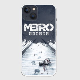 Чехол для iPhone 13 с принтом METRO: EXODUS в Санкт-Петербурге,  |  | 2033 | artem | exodus | fps | game | games | last | light | metro | moscow | russia | shooter | stalker | winter | артем | зима | игра | игры | исход | метро | москва | последнее | россия | сталкер | убежище | шутер