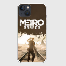 Чехол для iPhone 13 с принтом METRO: EXODUS   Пустыня в Санкт-Петербурге,  |  | 2033 | artem | exodus | fps | game | games | last | light | metro | moscow | russia | shooter | stalker | winter | артем | зима | игра | игры | исход | метро | москва | последнее | россия | сталкер | убежище | шутер