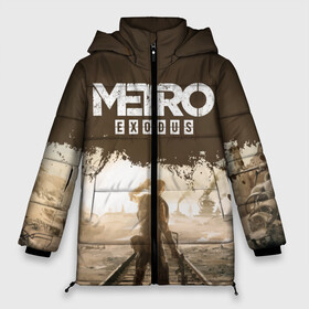 Женская зимняя куртка 3D с принтом METRO EXODUS - Пустыня в Санкт-Петербурге, верх — 100% полиэстер; подкладка — 100% полиэстер; утеплитель — 100% полиэстер | длина ниже бедра, силуэт Оверсайз. Есть воротник-стойка, отстегивающийся капюшон и ветрозащитная планка. 

Боковые карманы с листочкой на кнопках и внутренний карман на молнии | 2033 | artem | exodus | fps | game | games | last | light | metro | moscow | russia | shooter | stalker | winter | артем | зима | игра | игры | исход | метро | москва | последнее | россия | сталкер | убежище | шутер