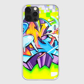 Чехол для iPhone 12 Pro Max с принтом Неоновая кислота в Санкт-Петербурге, Силикон |  | Тематика изображения на принте: grafity | paint | street art | urban | город | граффити | искусство | кирпичи | краски | рисунки | стена | улицы | уличное искусство