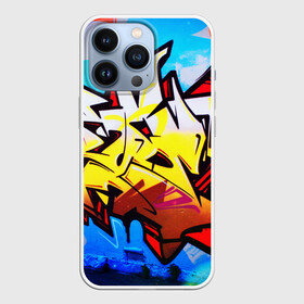 Чехол для iPhone 13 Pro с принтом Неоновые надписи в Санкт-Петербурге,  |  | grafity | paint | street art | urban | город | граффити | искусство | кирпичи | краски | рисунки | стена | улицы | уличное искусство