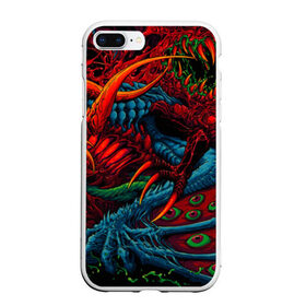 Чехол для iPhone 7Plus/8 Plus матовый с принтом CS GOHYPER BEAST в Санкт-Петербурге, Силикон | Область печати: задняя сторона чехла, без боковых панелей | awp | counter strike | cyber sport | game | hyper beast | skin | sport | авп | игры | скин | скоростной зверь