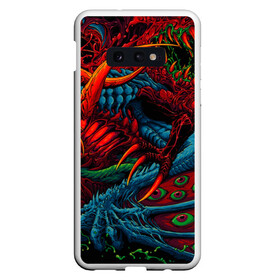 Чехол для Samsung S10E с принтом CS GOHYPER BEAST в Санкт-Петербурге, Силикон | Область печати: задняя сторона чехла, без боковых панелей | Тематика изображения на принте: awp | counter strike | cyber sport | game | hyper beast | skin | sport | авп | игры | скин | скоростной зверь